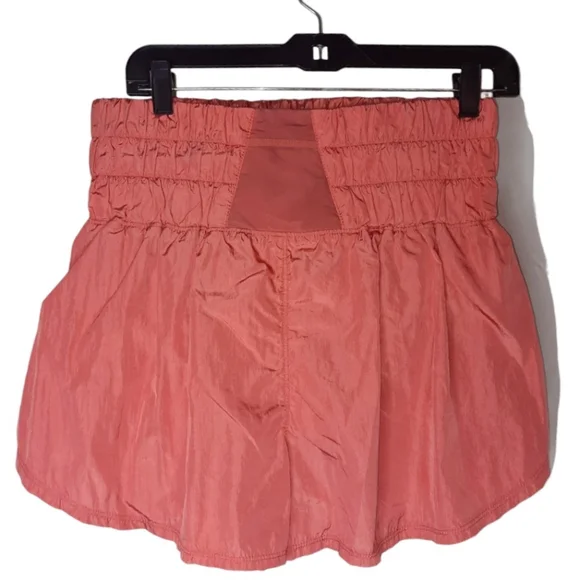 FP MOVEMENT "The Way Home" Running Shorts Papaya Large 10 Sport Athlete - Picture 5 of 10